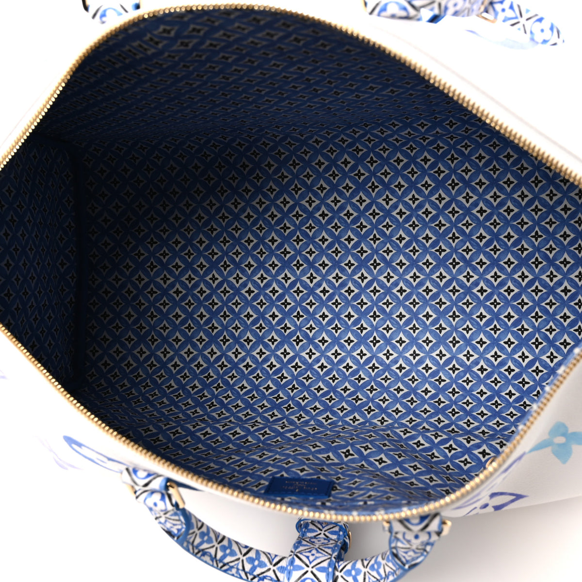 Louis Vuitton Monogram LV By The Pool Keepall Bandouliere 50 Blue 8 of 16