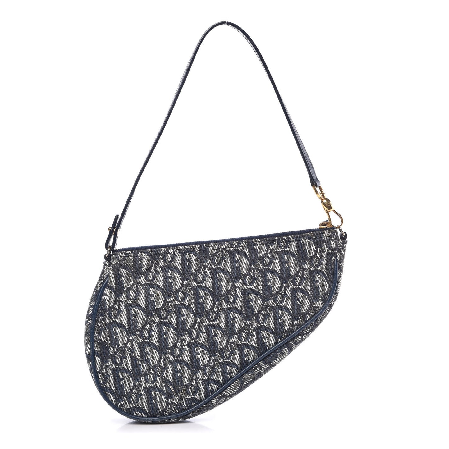 Monogram Mini Saddle Pochette Navy