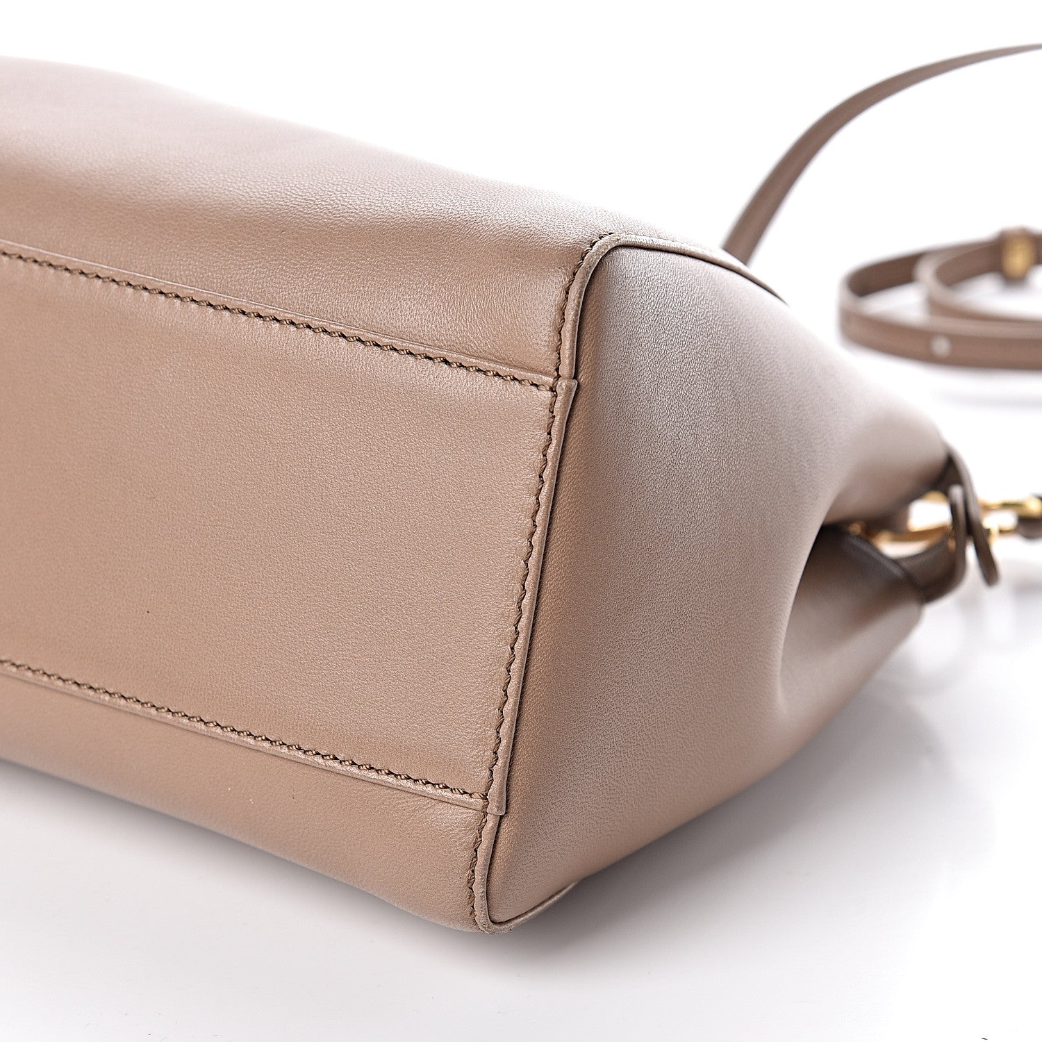 Fendi Nappa Mini Peekaboo Iconic Satchel Ratmusquet 11 of 11