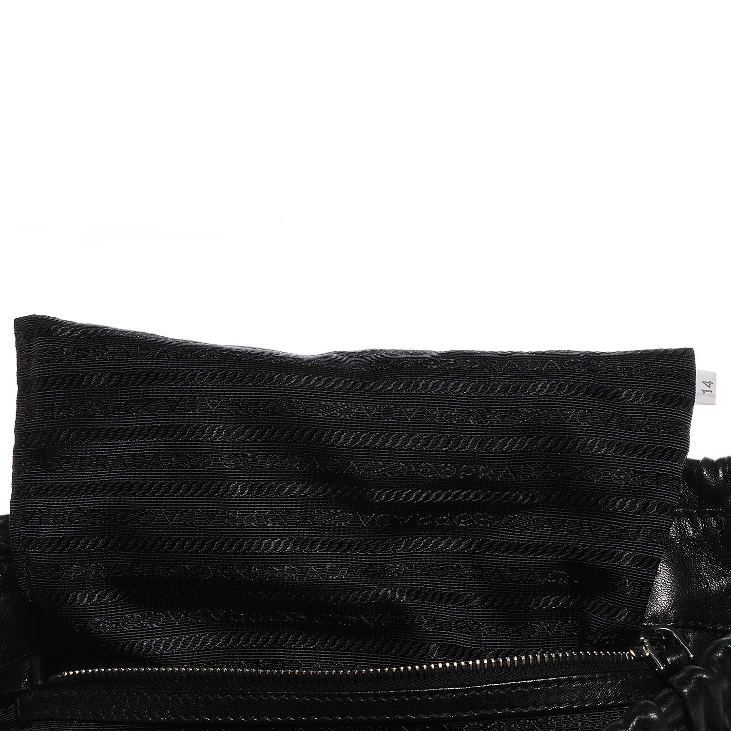 Prada Nappa Gaufre Tote Nero Black 10 of 11