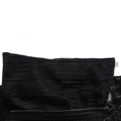 Prada Nappa Gaufre Tote Nero Black 10 of 11