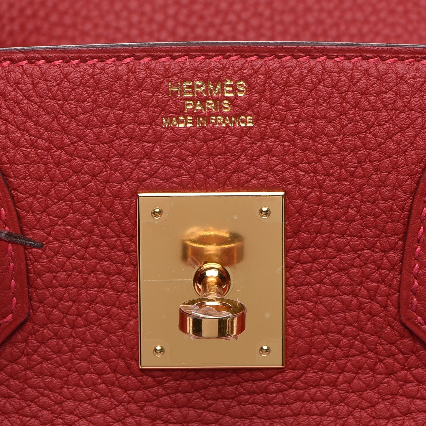 Togo Birkin 30 Rouge Garance
