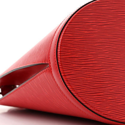 Louis Vuitton Epi Cluny Castillan Red 9 of 12