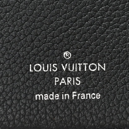 Louis Vuitton Soft Calfskin My Lockme Compact Wallet Black 6 of 8
