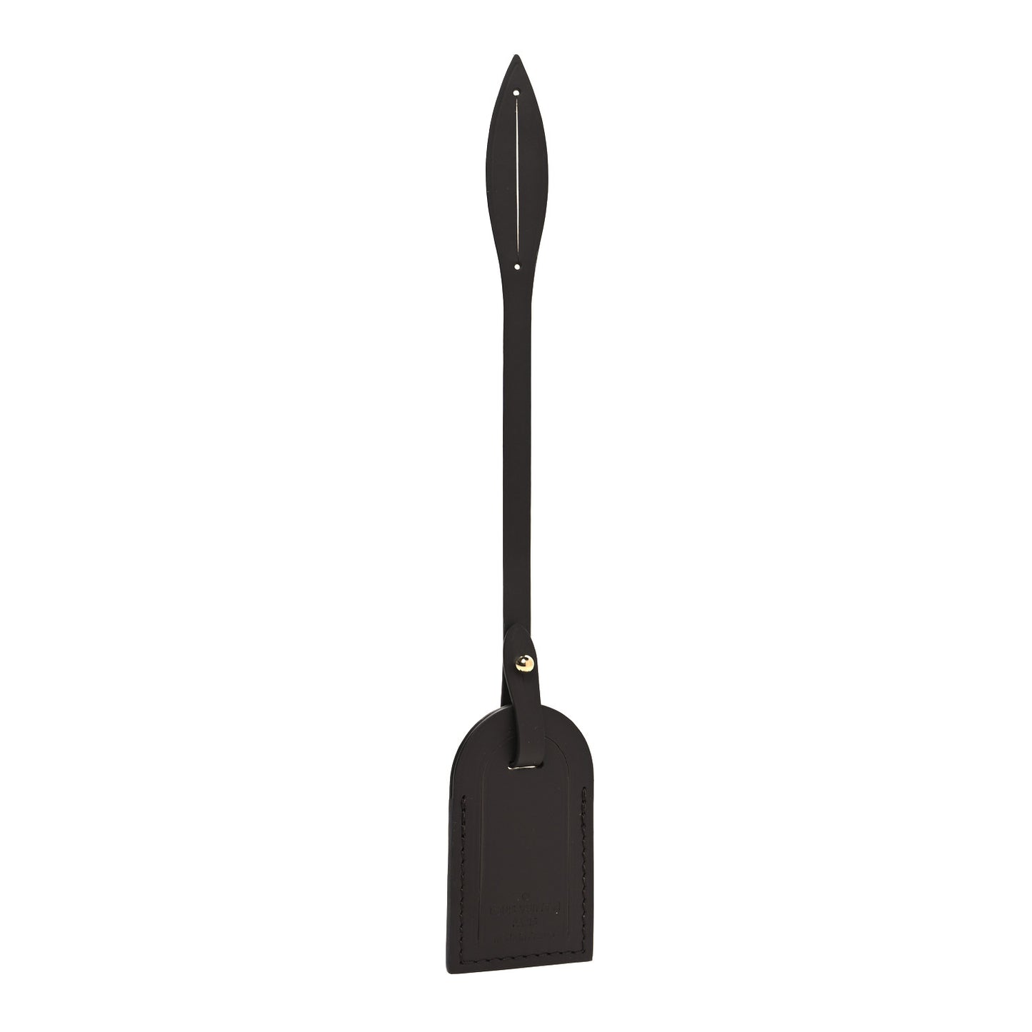 Calfskin Luggage Tag Ebene