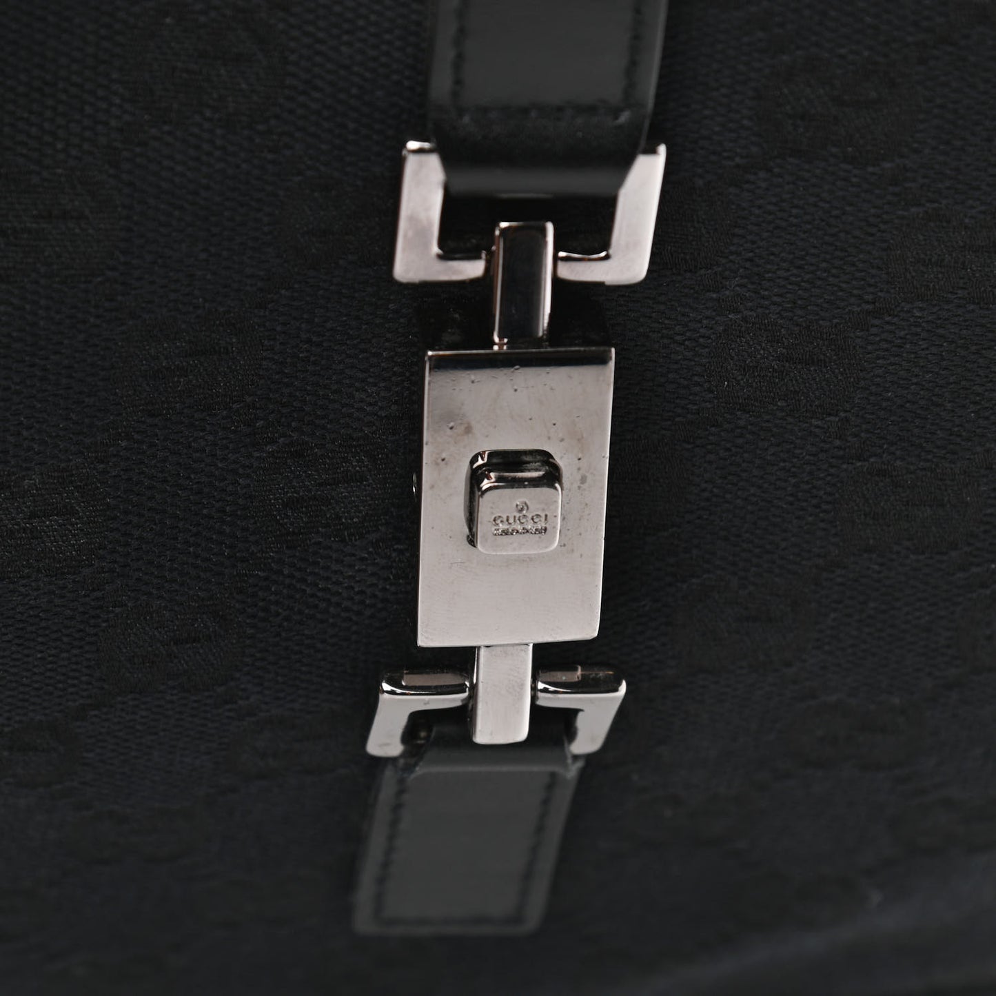 Monogram Small Jackie O Hobo Black