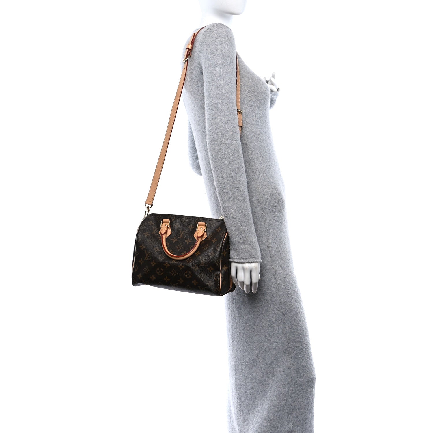 Louis Vuitton Monogram Speedy Bandouliere 25 2 of 9
