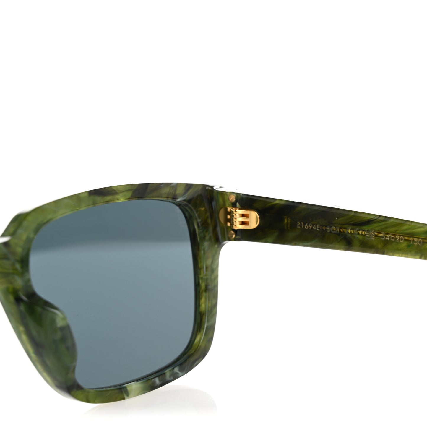 Acetate LV Square Sunglasses Z1694E Green