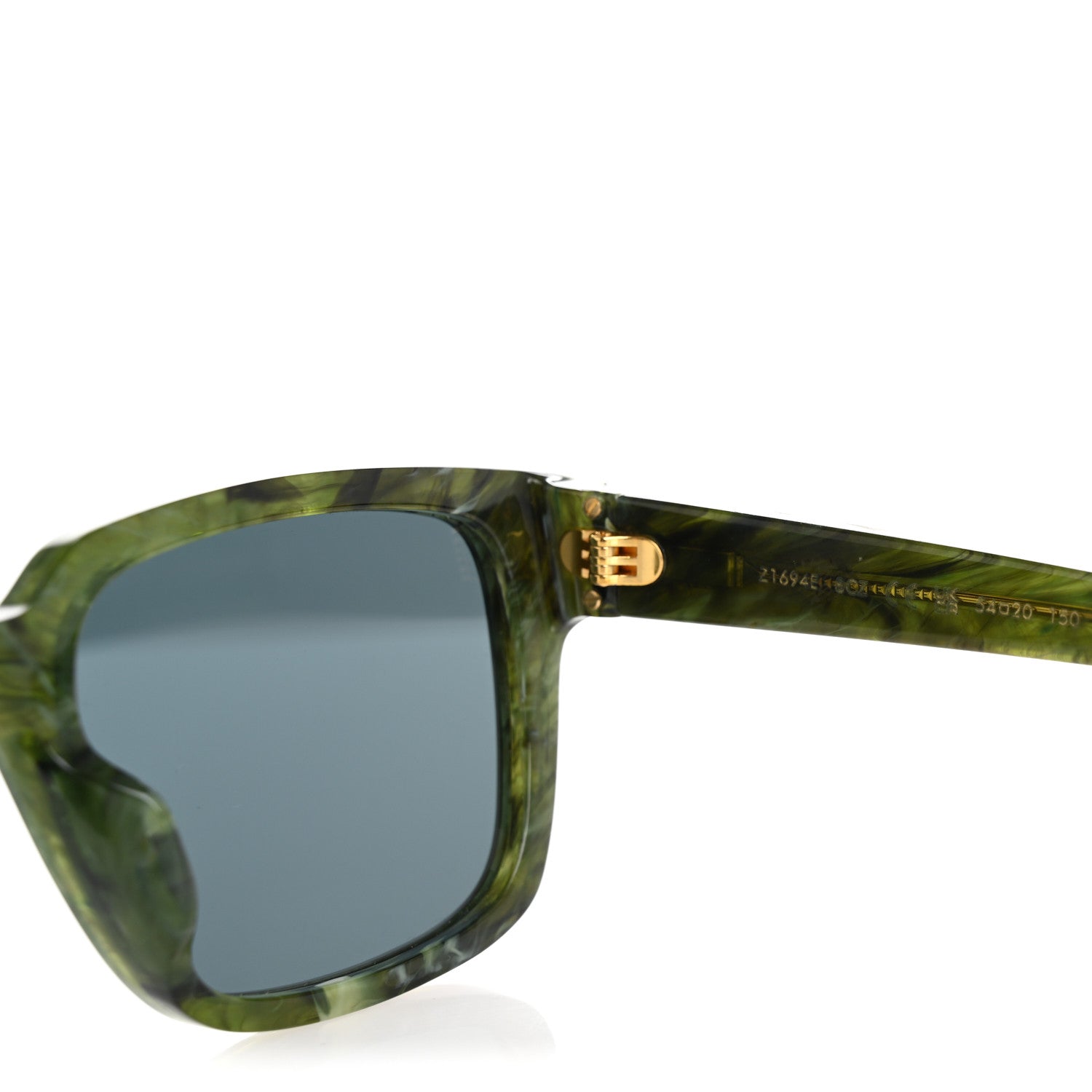 Louis Vuitton Acetate LV Square Sunglasses Z1694E Green 6 of 8