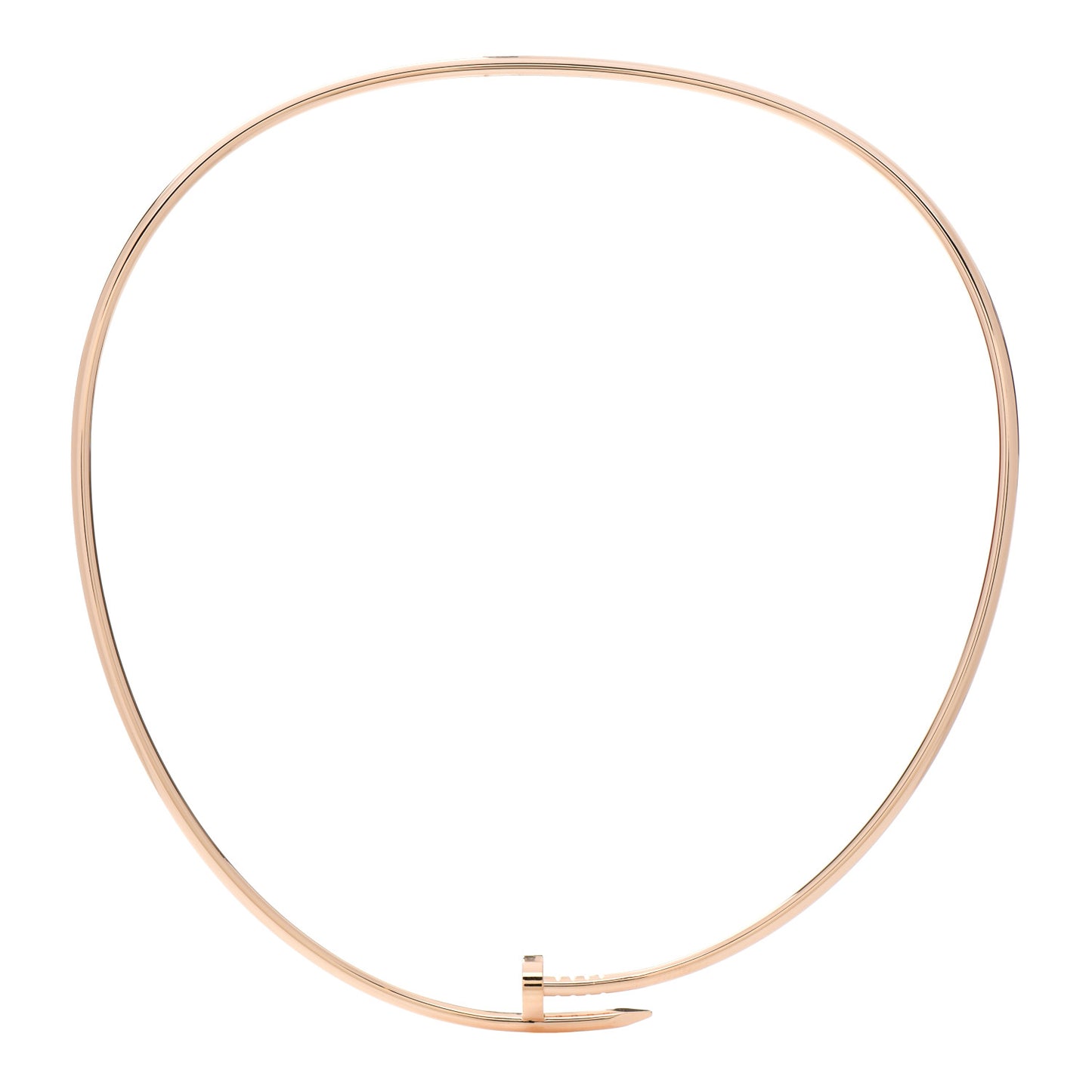 18K Yellow Gold 3mm Juste Un Clou Necklace