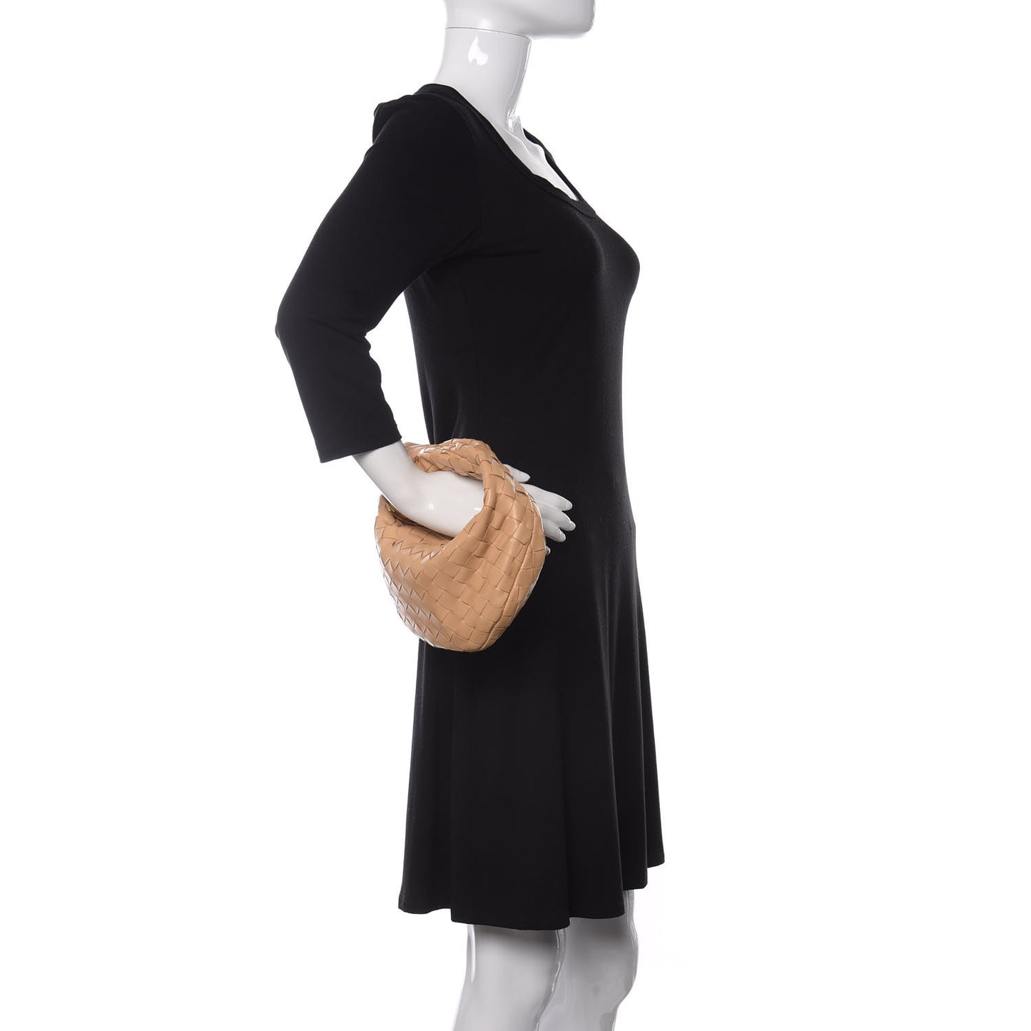 Nappa Intrecciato Mini Jodie Almond
