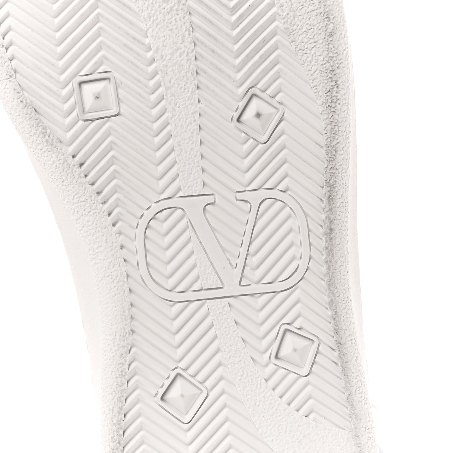 Calfskin Womens Backnet Sneakers 38.5 White Silver