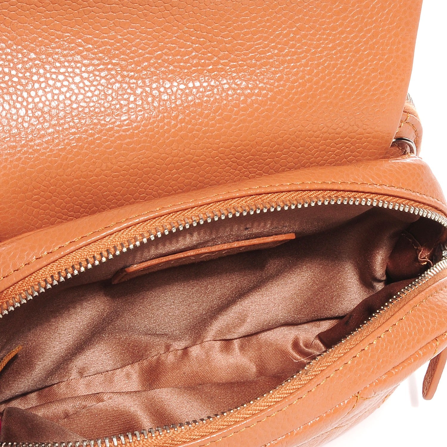 Chanel Caviar Quilted New Mini Flap Light Brown 9 of 9