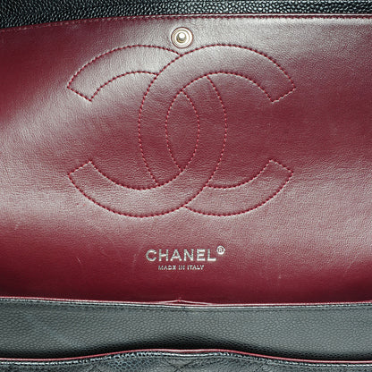 Chanel Caviar Quilted Jumbo Double Flap Black 5 of 7