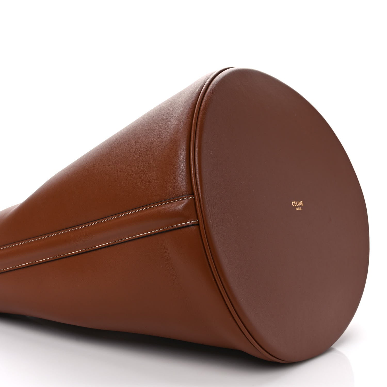 Celine Smooth Calfskin Bucket 16 Bag Tan 9 of 10