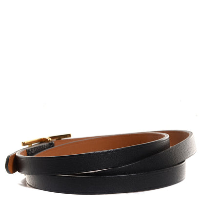 Hermes Chamonix Hapi 3 GM Triple Tour Wrap Bracelet Black 3 of 6