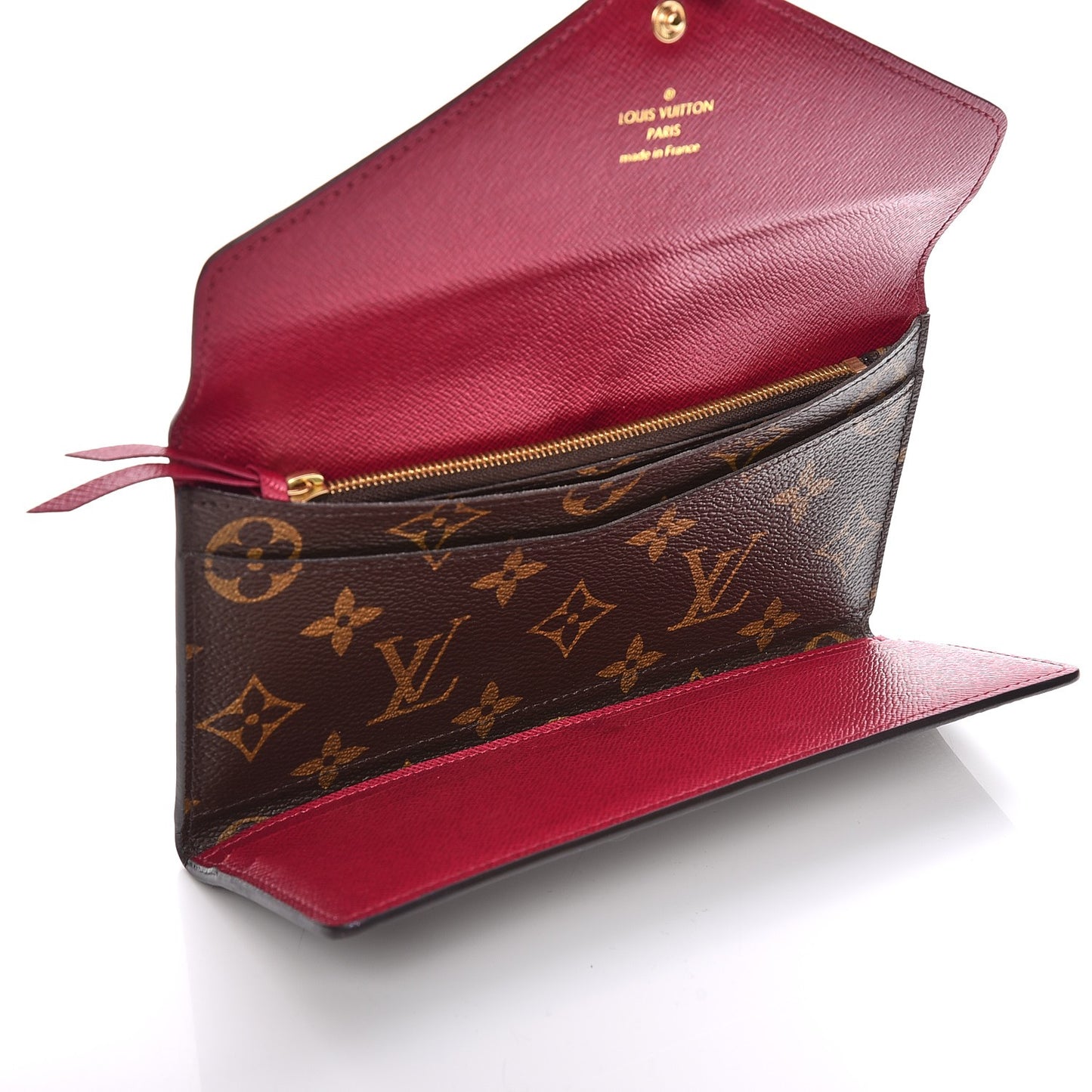 Monogram Josephine Wallet Fuchsia