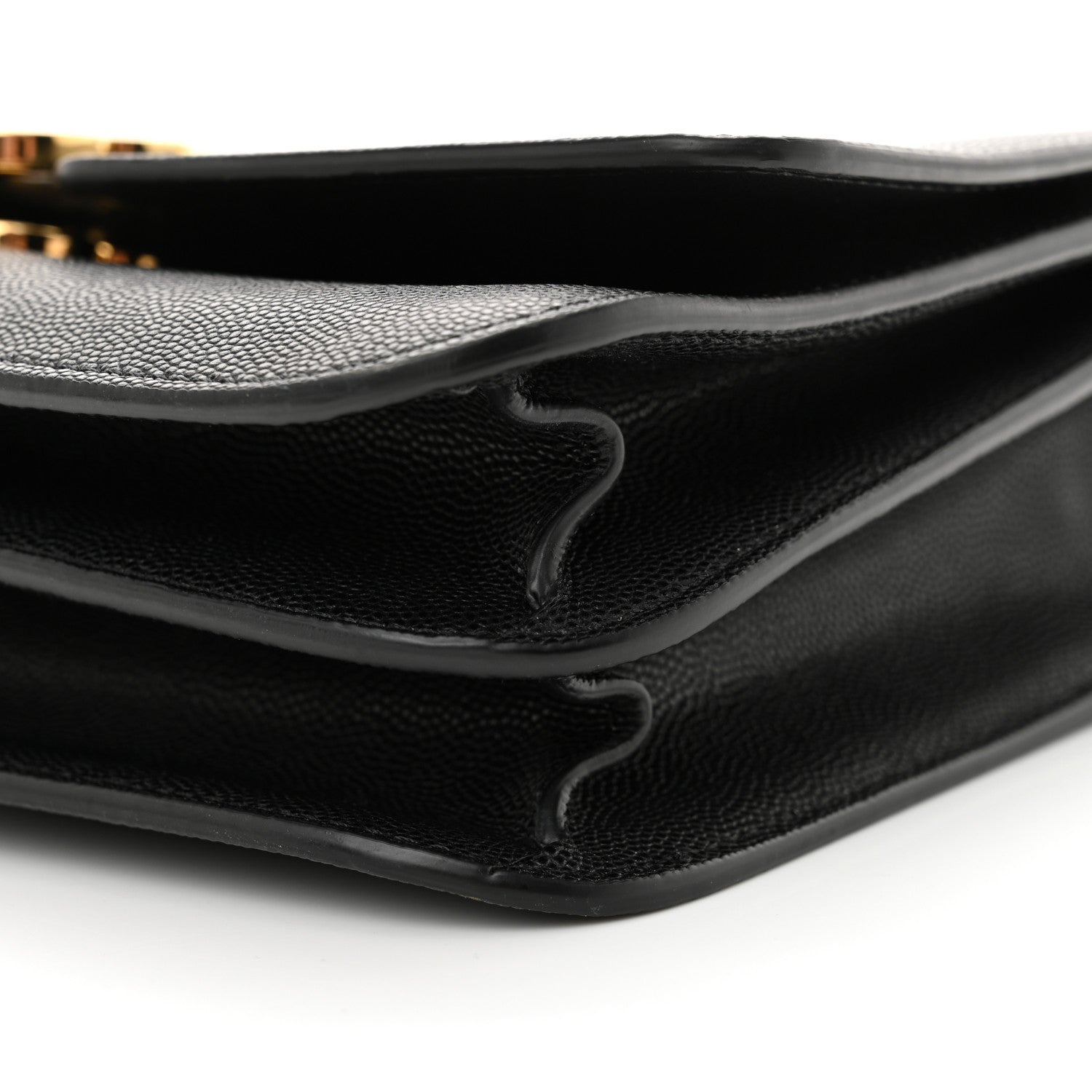 Burberry Grained Calfskin Medium TB Bag Black 9 of 14