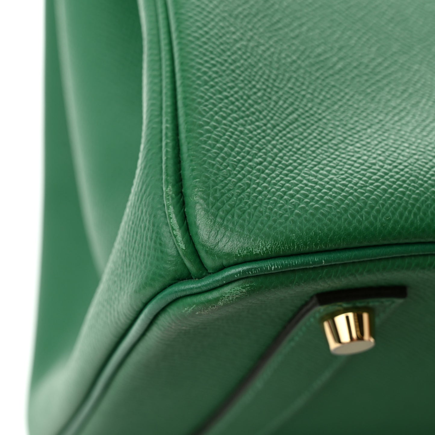 Epsom Birkin 35 Vert Vertigo