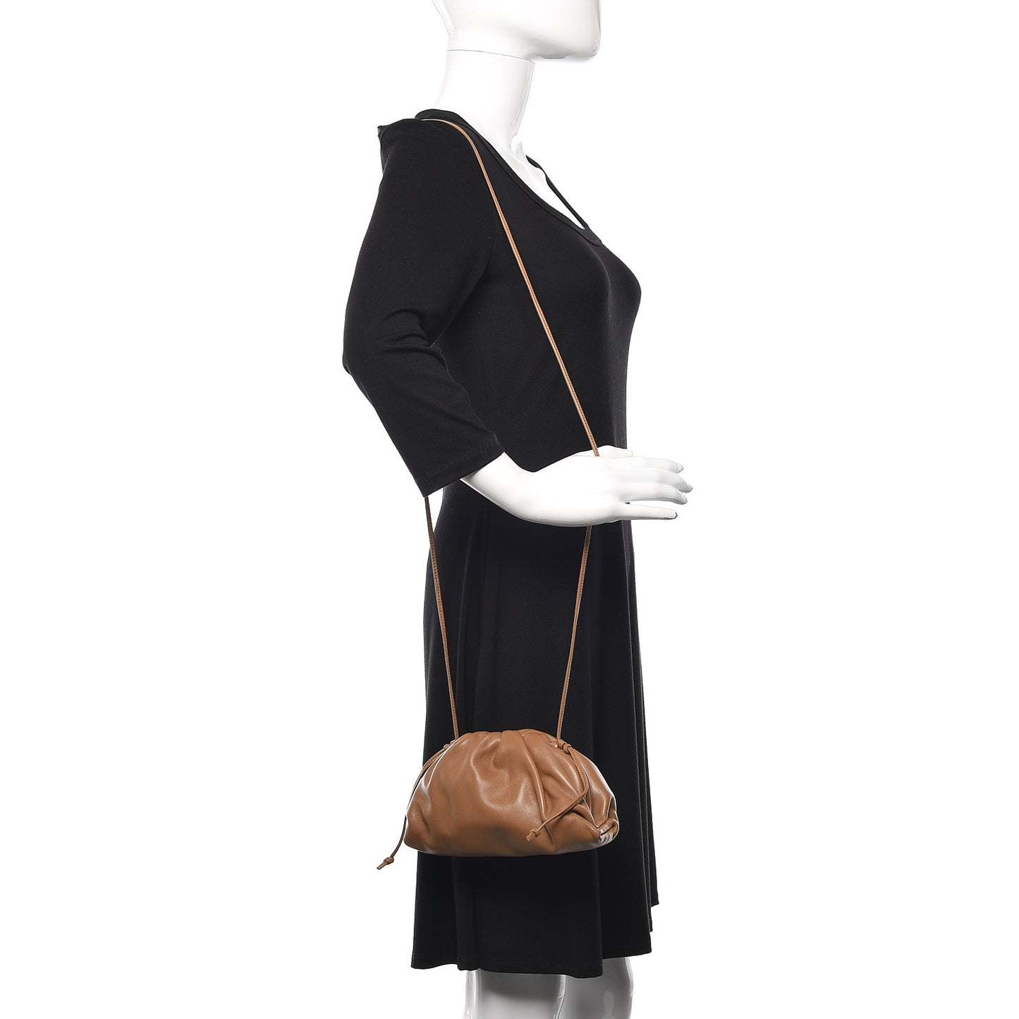 Butter Calfskin The Mini Pouch Cammello