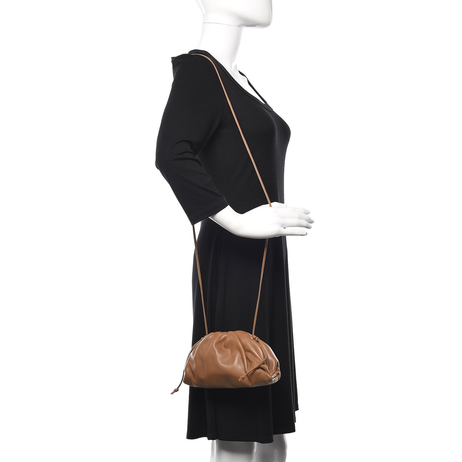 Bottega Veneta Butter Calfskin The Mini Pouch Cammello 2 of 10
