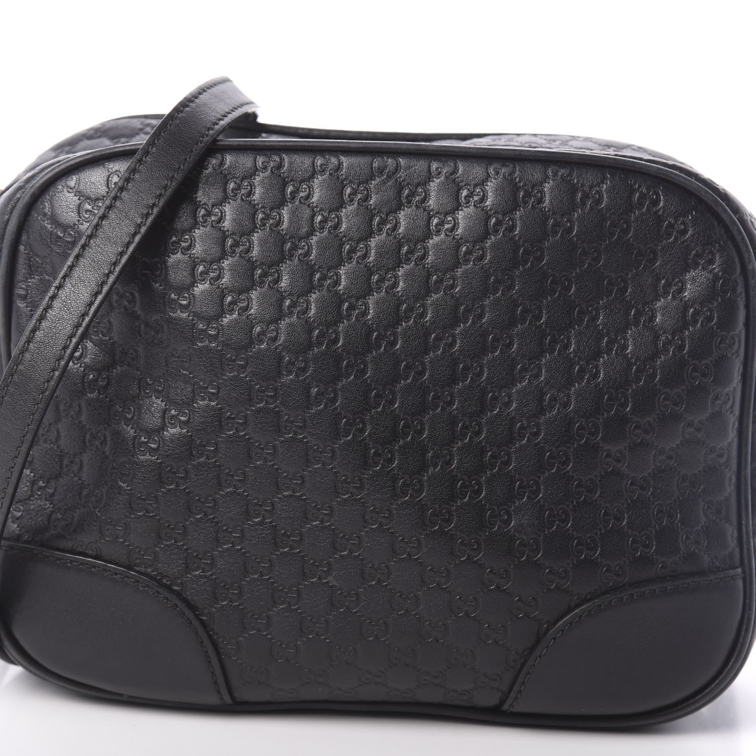 Gucci Microguccissima Mini Bree Messenger Bag Black 7 of 10
