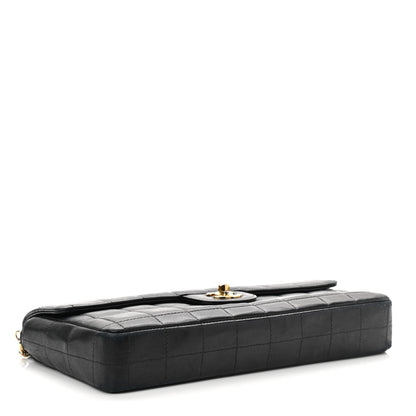 Chanel Lambskin East West Chocolate Bar Flap Black 4 of 10