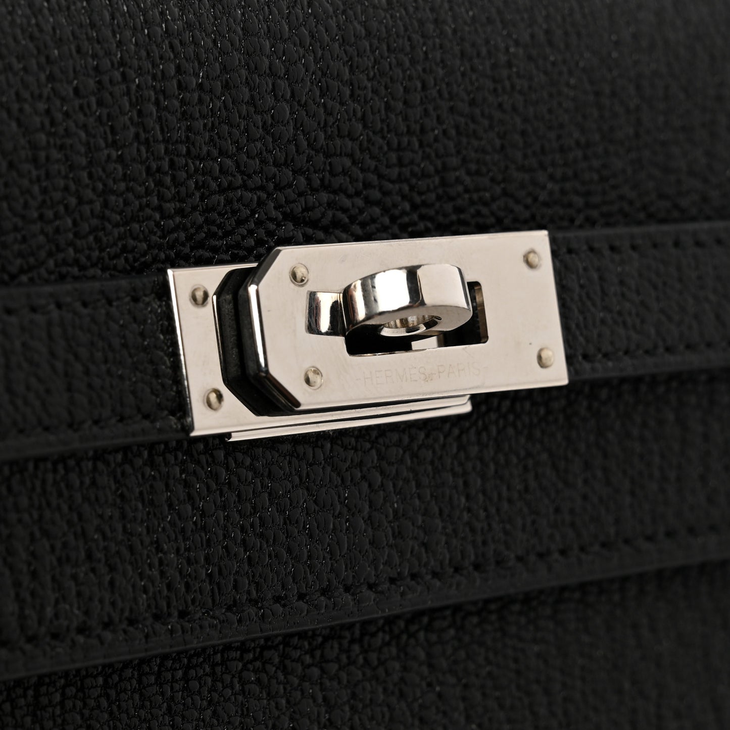 Chevre Mysore Kelly Wallet To Go Black