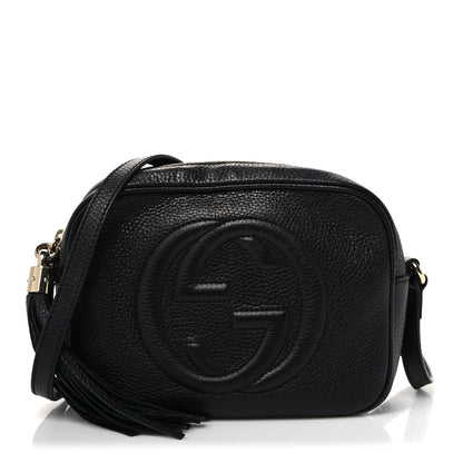 Gucci Pebbled Calfskin Small Soho Disco Bag Black 1 of 10