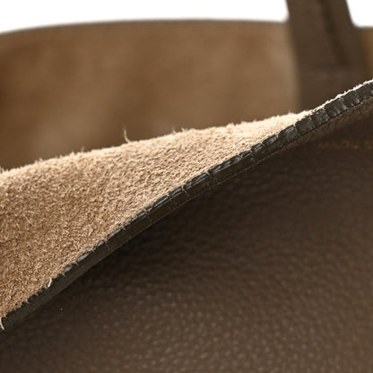 Celine Soft Grained Calfskin Medium Belt Cabas Phantom Taupe 13 of 14