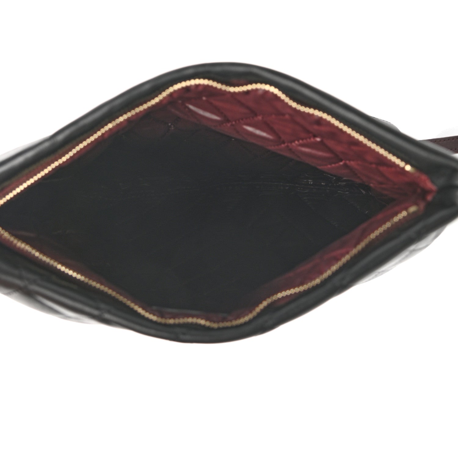 Chanel Lambskin Quilted CC Beauty Clutch Black 7 of 11