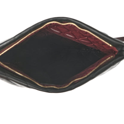 Chanel Lambskin Quilted CC Beauty Clutch Black 7 of 11