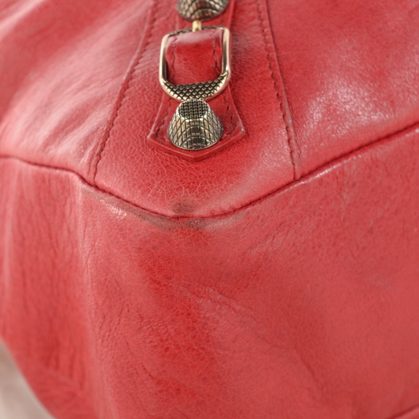 Agneau Giant 12 Rose Gold Hardware Town Coquelicot