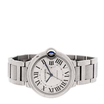 Cartier Stainless Steel 36mm Ballon Bleu De Cartier Automatic Watch 2 of 4