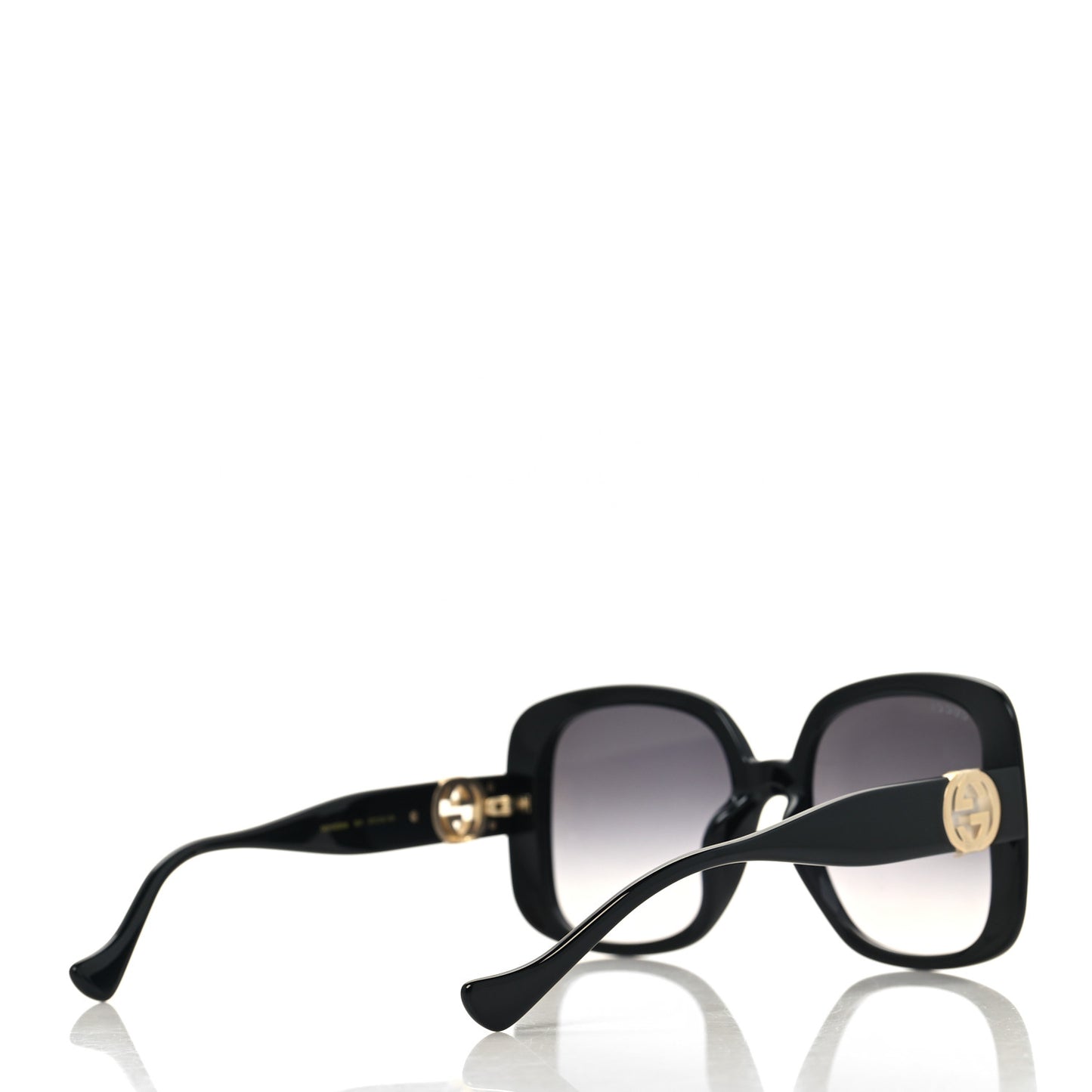 Acetate Square Frame Sunglasses GG1029SA Black