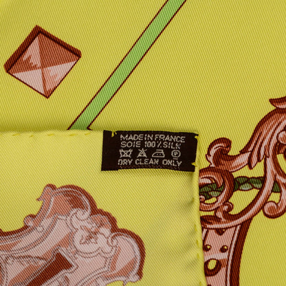 Hermes Silk Les Cles Scarf 90 5 of 5