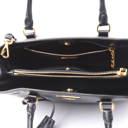 Prada Saffiano Lux Medium Tote Black 4 of 12