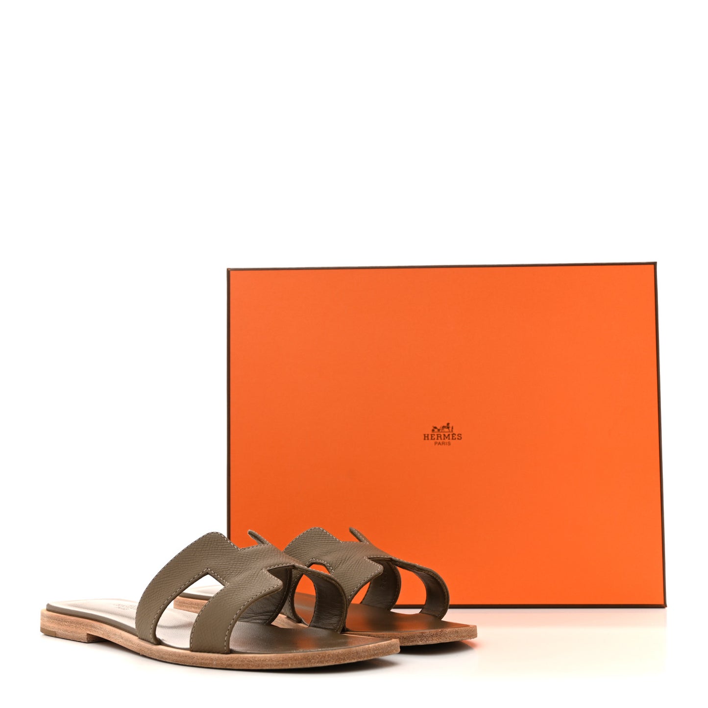 Epsom Oran Sandals 35.5 Etoupe