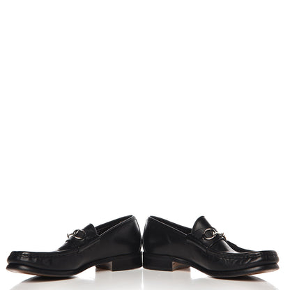 Gucci Calfskin Mens Horsebit Loafers 10.5 Black 11 of 12