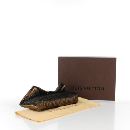 Louis Vuitton Jacquard Quilted Monogram Altair Clutch Bronze 4 of 7