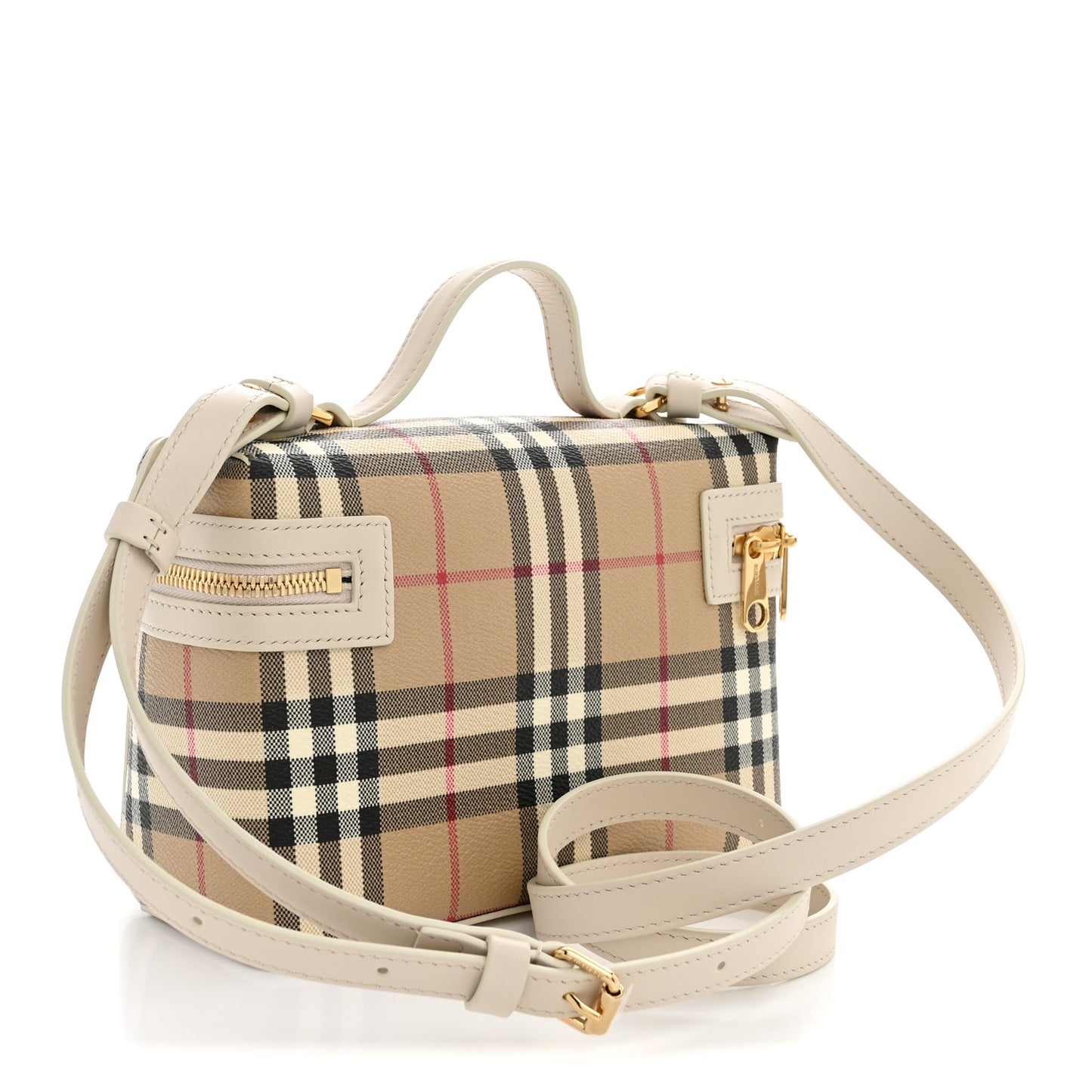 Vintage Check Vanity Crossbody Bag Archive Beige Soap Beige