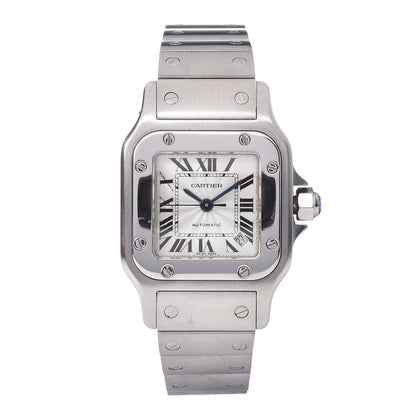 Cartier Stainless Steel 24mm Santos de Galbee Automatic Watch 1 of 13