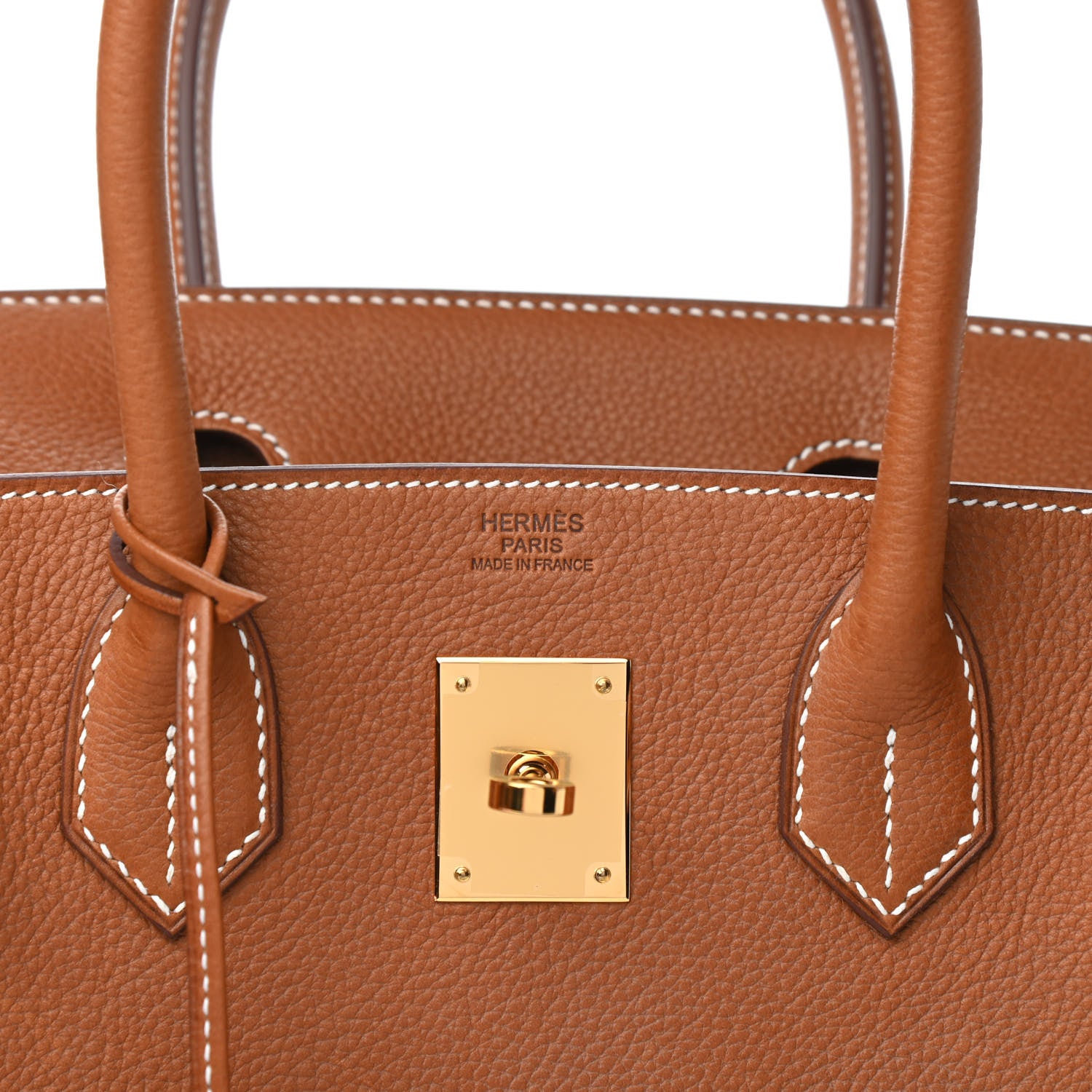 Hermes Natural Barenia Faubourg Birkin 30 Fauve 6 of 11