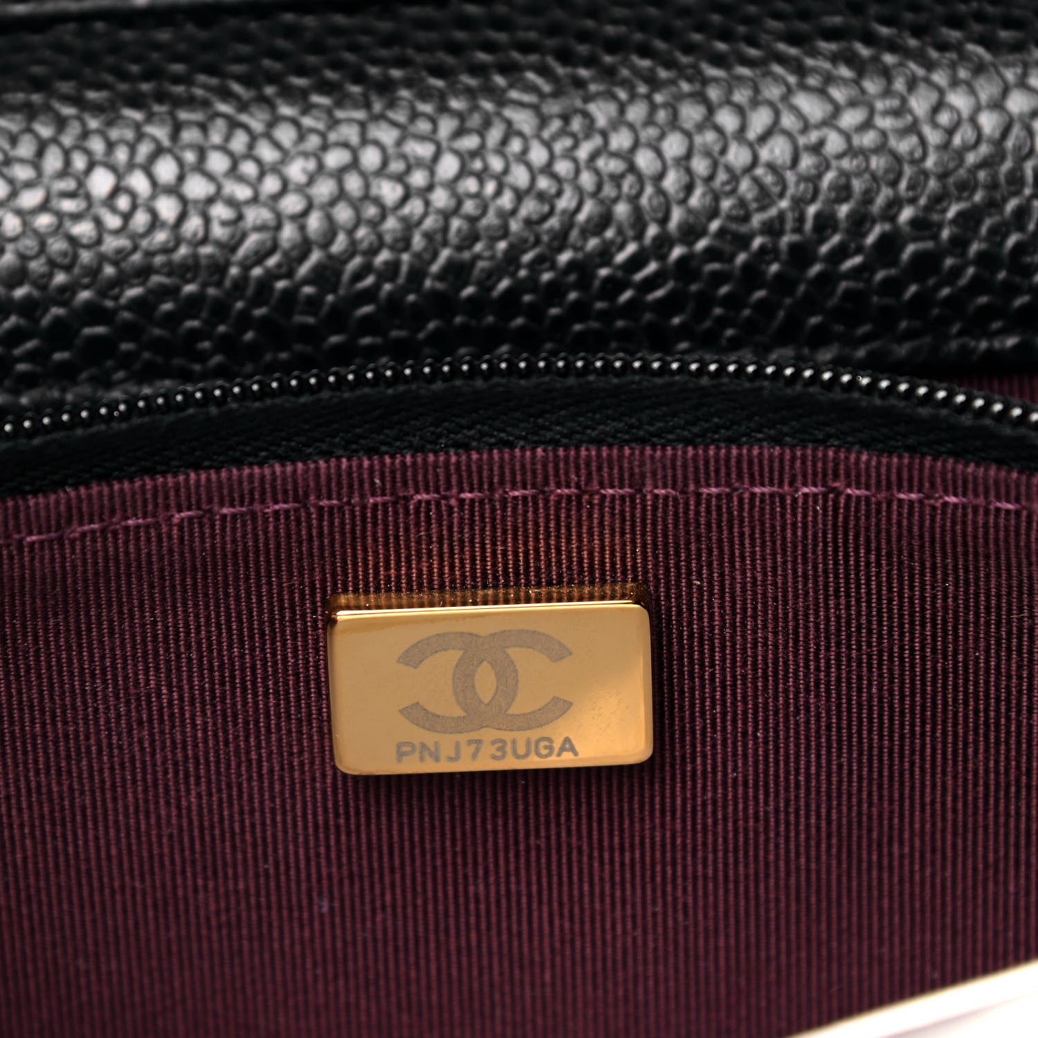 Chanel Caviar Quilted Wallet On Chain WOC Black 6 of 8