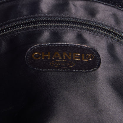 Chanel Caviar Large CC Shoulder Bag Black 8 of 9