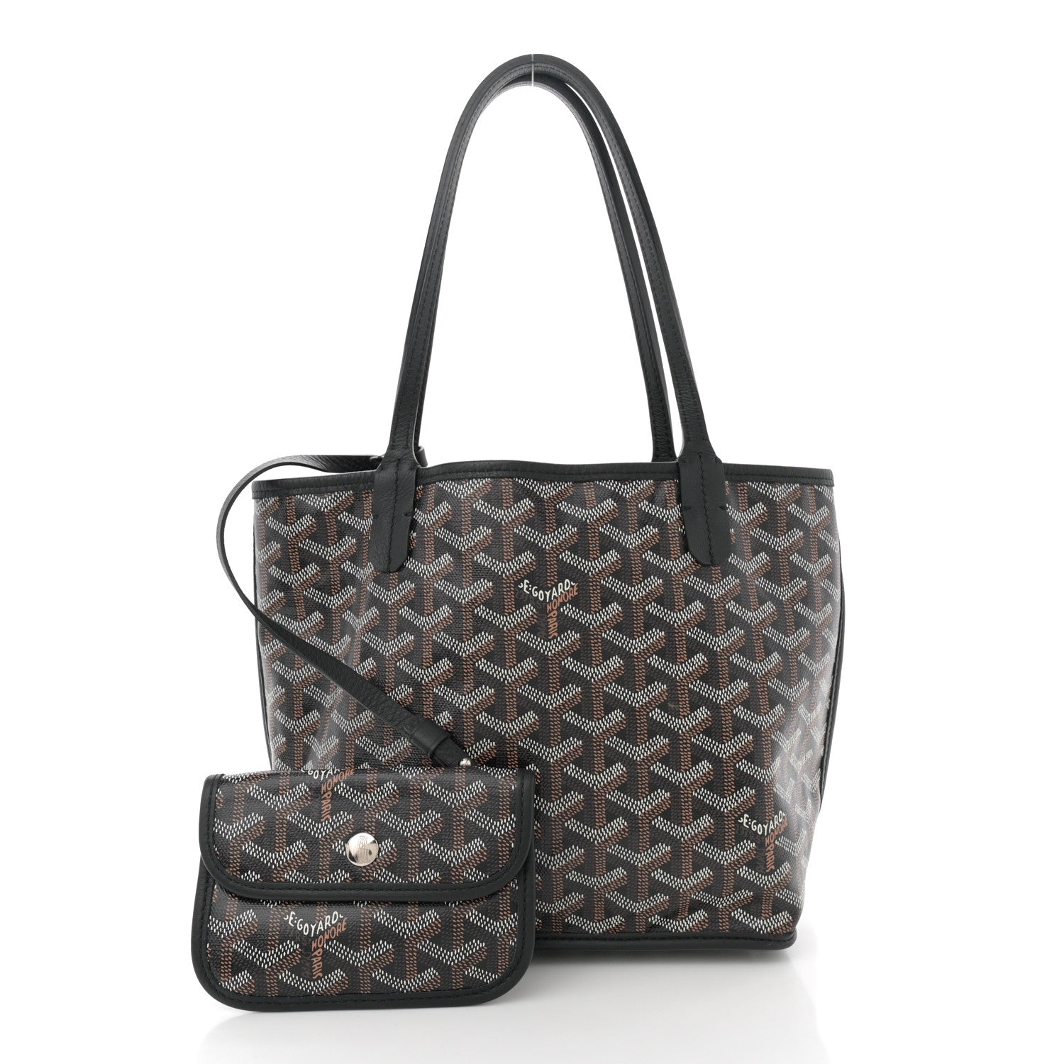 Goyard Goyardine Reversible Mini Anjou Black 4 of 20