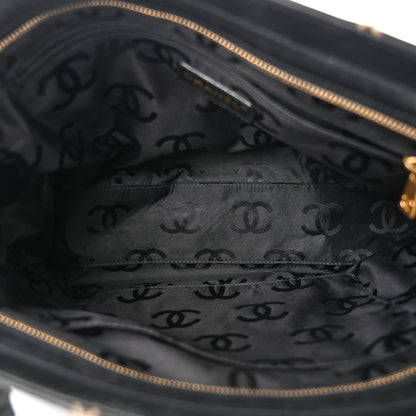 Chanel Calfskin Wild Stitch Shoulder Bag Black 5 of 11