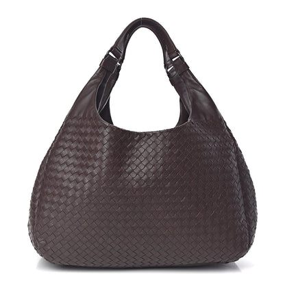 Bottega Veneta Nappa Intrecciato Large Campana Ebano 1 of 9