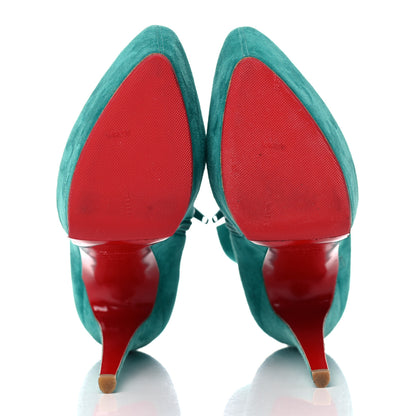 Christian Louboutin Veau Velours Fierce 160 Ankle Boots 38.5 Noumea 5 of 16