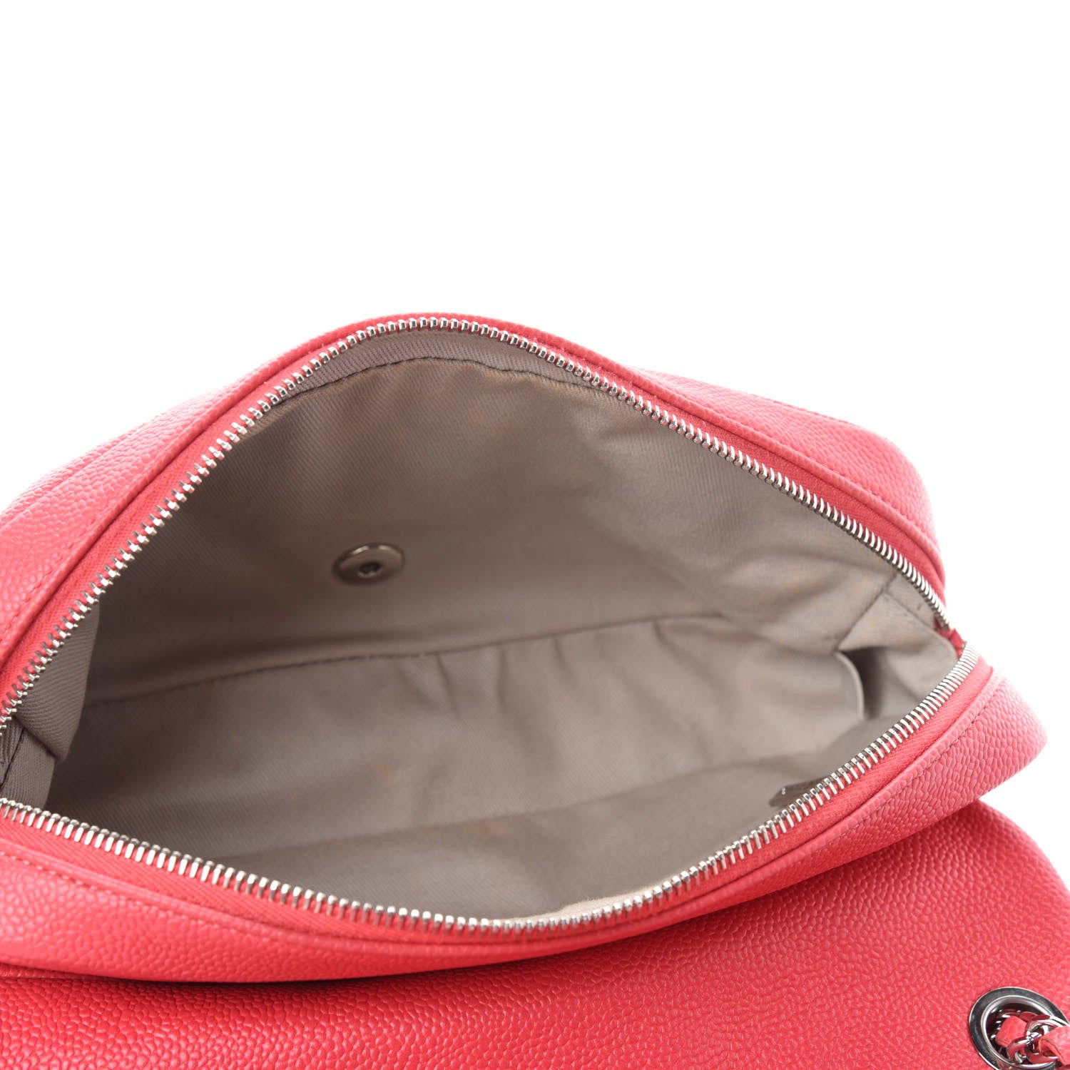 Chanel Caviar Quilted Medium Easy Flap Coral 5 of 10